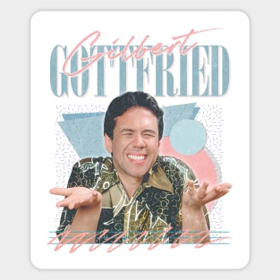 Gilbert Gottfried // Retro Fan Art Design Sticker